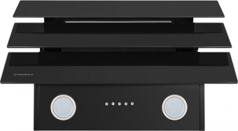 Вытяжка каминная Maunfeld Cascada Push 60 черный управление: кнопочное (1 мотор) от магазина РЭССИ