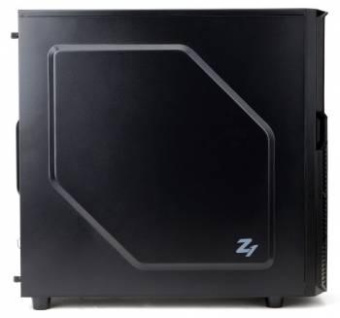 Корпус Zalman ZM-Z1 черный без БП ATX 2xUSB2.0 1xUSB3.0 audio bott PSU