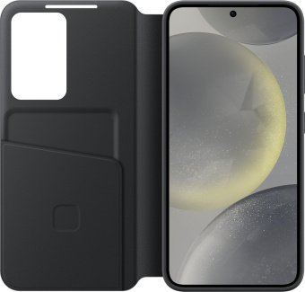 Чехол (флип-кейс) Samsung для Samsung Galaxy S24 Smart View Wallet Case S24 черный (EF-ZS921CBEGRU) от магазина РЭССИ