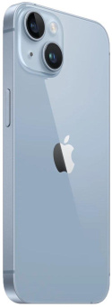 Смартфон Apple A2882 iPhone 14 256Gb 6Gb голубой моноблок 3G 4G 1Sim 6.1" 1170x2532 iOS 15 12Mpix 802.11 a/b/g/n/ac/ax NFC GPS GSM900/1800 GSM1900 TouchSc Protect от магазина РЭССИ