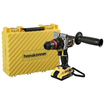 Аккумуляторная дрель-шуруповерт Hanskonner HCD1865BLC от магазина РЭССИ