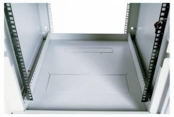 Шкаф коммутационный ЦМО (ШРН-6.300.1) настенный 6U 600x300мм пер.дв.стал.лист несъемн.бок.пан. 100кг серый 250мм 9.5кг 180град. 366мм от магазина РЭССИ
