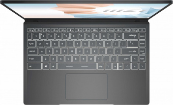 Ноутбук MSI Modern 14 B11MOU-1239RU Core i5 1155G7 8Gb SSD256Gb Intel Iris Xe graphics 14" IPS FHD (1920x1080) Windows 11 Professional dk.grey WiFi BT Cam (9S7-14D334-1239) от магазина РЭССИ