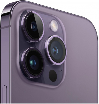 Смартфон Apple A2894 iPhone 14 Pro Max 128Gb 6Gb темно-фиолетовый моноблок 3G 4G 1Sim 6.7" 1290x2796 iOS 16 48Mpix 802.11 a/b/g/n/ac/ax NFC GPS TouchSc Protect от магазина РЭССИ