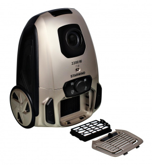 Пылесос Starwind SCB4550 2200Вт шампань (в компл.:1мешок) от магазина РЭССИ