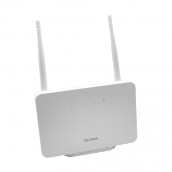 Интернет-центр Digma HOME (D4GHMAWH) N300 10/100BASE-TX/4G(3G) cat.4 белый от магазина РЭССИ