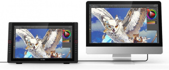 Графический планшет XPPen Artist 22R PRO FHD IPS LED USB Type-C черный от магазина РЭССИ