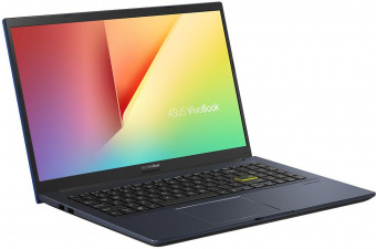 Ноутбук Asus A513EA-BQ2409 Core i5 1135G7 8Gb SSD512Gb Intel Iris Xe graphics 15.6" IPS FHD (1920x1080) noOS blue WiFi BT Cam (90NB0SG6-M37140) от магазина РЭССИ