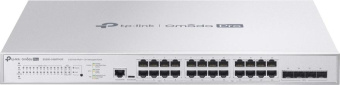 Коммутатор TP-Link Omada PRO S5500-24MPP4XF (L2+) 24x2.5Гбит/с 4xКомбо(10GBase-T/SFP+) 4SFP+ 16PoE+ 8PoE++ 500W управляемый от магазина РЭССИ