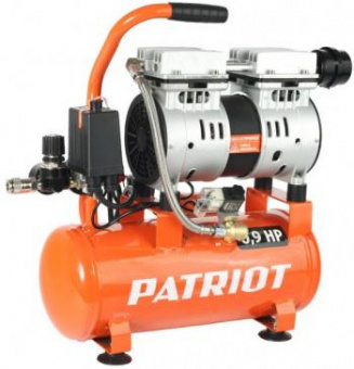 Компрессор поршневой Patriot WO 10-120 безмасляный 120л/мин 10л 650Вт оранжевый от магазина РЭССИ