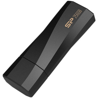 Флеш Диск Silicon Power 256GB Blaze SP256GBUF3B07V1K USB3.2 черный от магазина РЭССИ
