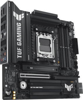Материнская плата Asus TUF GAMING B850M-PLUS WIFI SocketAM5 AMD B850 4xDDR5 mATX AC`97 8ch(7.1) 2.5Gg RAID+HDMI+DP от магазина РЭССИ