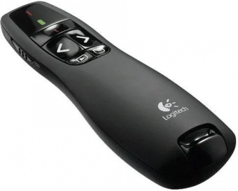 Презентер Logitech R400 Radio USB (10м) черный от магазина РЭССИ