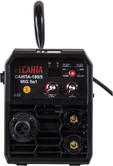 Сварочный полуавтомат Ресанта САИПА-180/5 MIG 5в1 инвертор MIG-MAG/FCAW/MMA/Lift TIG 6.1кВт от магазина РЭССИ