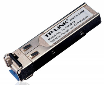 Модуль SFP TP-Link TL-SM321B 1000Base-BX WDM LC TX:1310nm RX:1550nm 10км от магазина РЭССИ