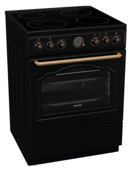 Плита Электрическая Gorenje GECS6B70CLB черный стеклокерамика (без крышки) от магазина РЭССИ