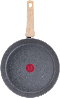 Сковорода Tefal Natural Force G2660572 круглая 26см ручка несъемная (без крышки) серый (2100118264) от магазина РЭССИ