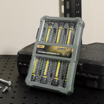 Набор прецизионных отверток DELI 7 шт (SLPH Torx)DL241007 (CrV сталь пластиковый кейс) 130268 от магазина РЭССИ