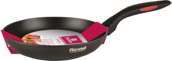 Сковорода Rondell Perfect RDA-1560 круглая 26см покрытие: Xylan Plus ручка несъемная (без крышки) черный от магазина РЭССИ