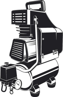 Компрессор поршневой Зубр КП-200-6 безмасляный 200л/мин 6л 1500Вт красный от магазина РЭССИ