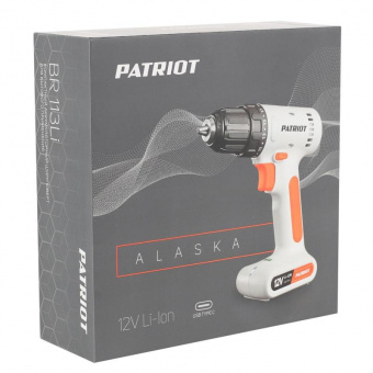 Дрель-шуруповерт Patriot BR 113Li аккум. патрон:быстрозажимной (180301113) от магазина РЭССИ