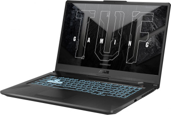Ноутбук Asus TUF Gaming A17 FA706NFR-HX007 Ryzen 7 7435HS 16Gb SSD512Gb NVIDIA GeForce RTX 2050 4Gb 17.3" IPS FHD (1920x1080) noOS black WiFi BT Cam (90NR0JW5-M00080) от магазина РЭССИ