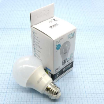 Лампа LED Gauss 10W хол (227) от магазина РЭССИ