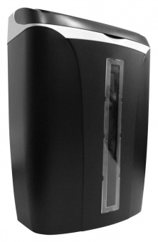Шредер DoCash A-Feed черный с автоподачей (секр.P-4) перекрестный 8лист. 17лтр. пл.карты CD