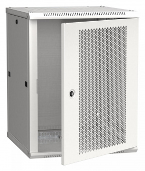 Шкаф коммутационный ITK Linea W (LWR3-12U66-PF) настенный 12U 600x600мм пер.дв.перфор. 90кг серый 500мм 200град. 635мм IP00 IK10 сталь от магазина РЭССИ