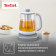 Картинка Чайник электрический Tefal BJ551B10 1.5л. белый корпус: стекло/пластик (7211004581) от магазина РЭССИ Чайник электрический Tefal BJ551B10 1.5л. белый корпус: стекло/пластик (7211004581) от магазина РЭССИ