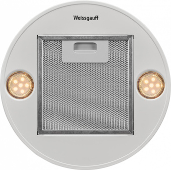 Вытяжка каминная Weissgauff Ambra WH белый управление: кнопочное (1 мотор) от магазина РЭССИ