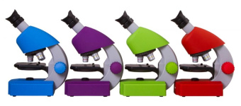 Микроскоп Bresser Junior 70124 монокуляр 40-640x на 3 объектива зеленый от магазина РЭССИ