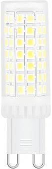 Лампа светодиодная Gauss 107309355-D 5.5Вт цок.:G9 капсул. 220B 6500K св.свеч.бел.хол. (упак.:1шт) от магазина РЭССИ