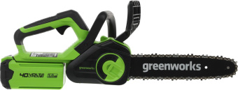 Цепная пила Greenworks G40CS30K2 аккум. дл.шины:12" (30cm) 1аккум. 2Ач ЗУ (2007807UA) от магазина РЭССИ