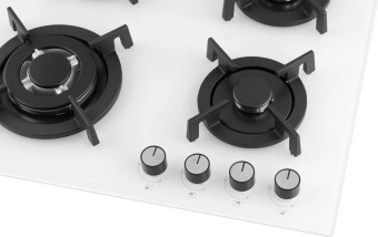 Газовая варочная поверхность Weissgauff HGG 640 WGV белый от магазина РЭССИ