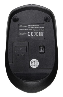 Мышь Оклик 565MW matt черный/серый оптическая 1600dpi беспров. USB для ноутбука 4but (1103663) от магазина РЭССИ