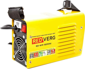 Сварочный аппарат RedVerg RD-WM 185MINI инвертор ММА DC 6.6кВт от магазина РЭССИ
