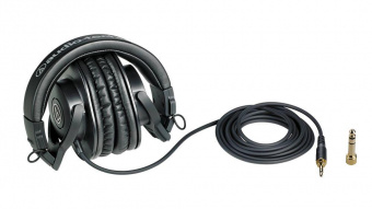 Наушники мониторные Audio-Technica ATH-M30X 3м черный проводные оголовье (15116965) от магазина РЭССИ