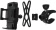 Держатель Hama Bike Holder 00178251 черный для смартфонов (00178251) от магазина РЭССИ