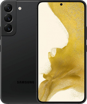 Смартфон Samsung SM-S901E Galaxy S22 5G 256Gb 8Gb черный фантом моноблок 3G 4G 2Sim 6.1" 1080x2340 Android 12 50Mpix 802.11 a/b/g/n/ac/ax NFC GPS GSM900/1800 GSM1900 TouchSc Protect от магазина РЭССИ
