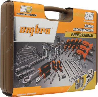 Набор инструмента Ombra OMT55S 4-32 мм 1/4" и 1/2"DR от магазина РЭССИ