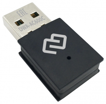 Сетевой адаптер WiFi Digma DWA-AC600C AC600 USB 2.0 (ант.внутр.) 1ант. (упак.:1шт) от магазина РЭССИ