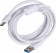 Картинка Кабель K-107 USB (m)-USB Type-C (m) 1.5м феррит.кольца белый коробка от магазина РЭССИ Кабель K-107 USB (m)-USB Type-C (m) 1.5м феррит.кольца белый коробка от магазина РЭССИ