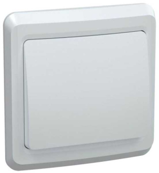Выключатель 1-кл. СП Вега 10А IP20 ВС10-1-0-ВБ бел. EVV10-K01-10-DM от магазина РЭССИ
