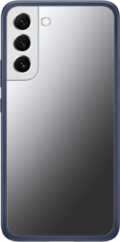 Чехол (клип-кейс) Samsung для Samsung Galaxy S22+ Frame Cover темно-синий/прозрачный (EF-MS906CNEGRU) от магазина РЭССИ