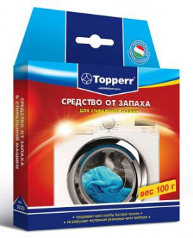 Поглотитель запаха для стиральных машин Topperr 3223 100гр от магазина РЭССИ