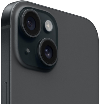 Смартфон Apple A3090 iPhone 15 128Gb черный моноблок 3G 4G 1Sim 6.1" 1179x2556 iOS 17 48Mpix 802.11 a/b/g/n/ac/ax NFC GPS TouchSc Protect от магазина РЭССИ