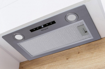 Вытяжка встраиваемая Weissgauff BOX 1200 IX нержавеющая сталь управление: сенсорное (1 мотор) от магазина РЭССИ