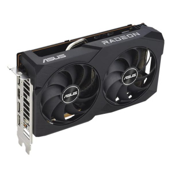 Видеокарта Asus PCI-E 4.0 DUAL-RX7600-O8G-V2 AMD Radeon RX 7600 8192Mb 128 GDDR6 2447/17500 HDMIx1 DPx3 HDCP Ret от магазина РЭССИ