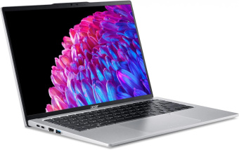 Ноутбук Acer Swift Go 14 SFG14-73 Core Ultra 7 155H 16Gb SSD1Tb Intel Arc 14" IPS 2.8K (2880x1800) Windows 11 Home silver WiFi BT Cam (NX.KV4CD.001) от магазина РЭССИ